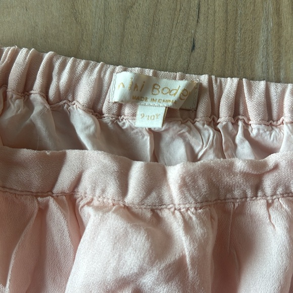 Mini Boden baby pink ruffle mini skirt 9-10 - Picture 2 of 5